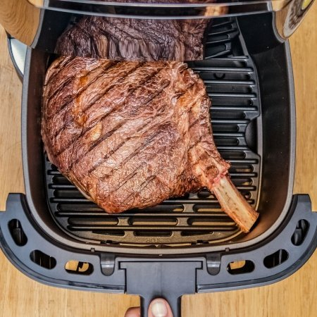 Friteuză cu Aer Cald Tefal EY801D15, 1830 W, Capacitate 6.5 L, Funcții Air Fry, Grill, Timer, Negru pukika.ro [10]