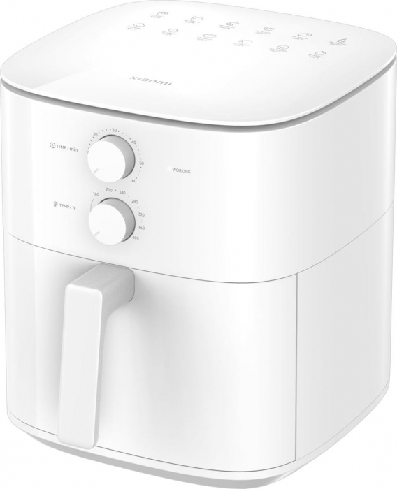 Friteuză cu Aer Cald Xiaomi Air Fryer Essential BHR8588EU, 1550 W, 12 Programe, 6L, Alb pukika.ro [1]