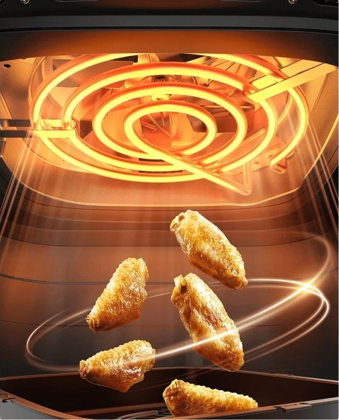 Friteuză cu Aer Cald Xiaomi Air Fryer Essential BHR8588EU, 1550 W, 12 Programe, 6L, Alb pukika.ro [4]