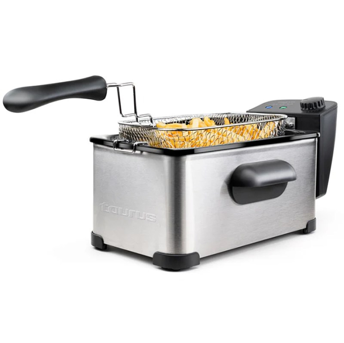 Friteuză Electrică Taurus, 2000 W, Capacitate 3 L, Inox pukika.ro [2]