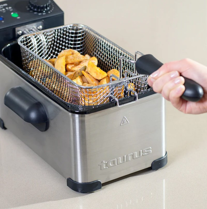 Friteuză Electrică Taurus, 2000 W, Capacitate 3 L, Inox pukika.ro [6]