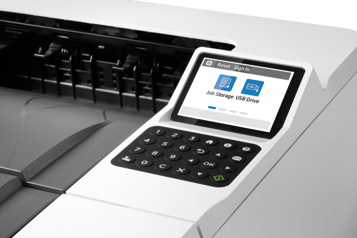 Imprimantă Laser HP LaserJet M406dn, Monocrom, Duplex, A4, 38 ppm, Rețea, Business, White [6]