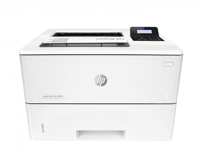Imprimantă Laser HP LaserJet Pro M501dn, Monocrom, Duplex, A4, 34 ppm, USB, Business, White [6]