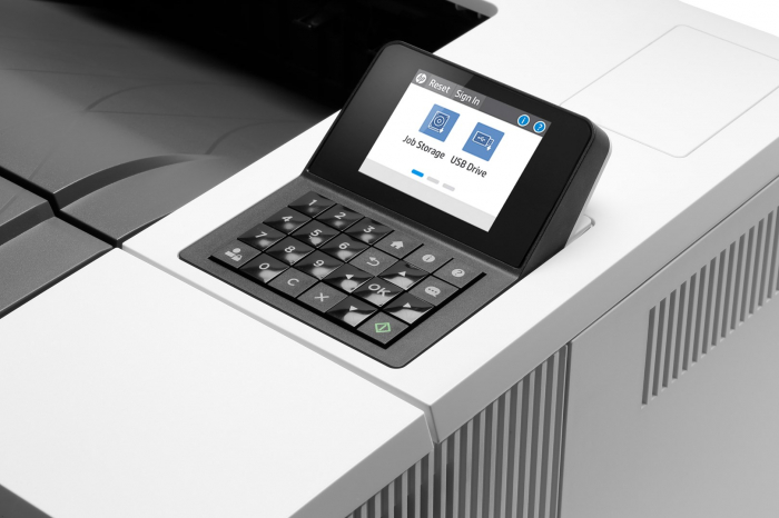 Imprimantă Laser Monocrom HP LaserJet M507dn, Duplex, A4, 43 ppm, USB, Rețea, Business, White [6]