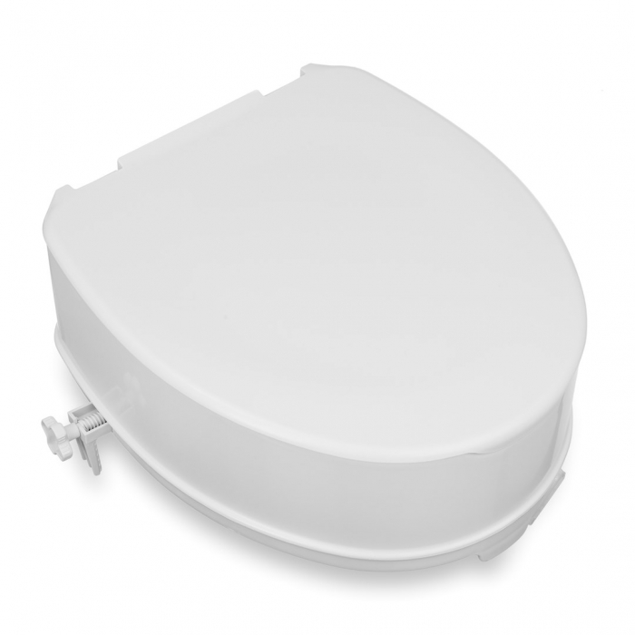 Inaltator pentru toaleta cu capac, inaltime 15 cm, greutate maxima 225 Kg, Alb pukika.ro [2]