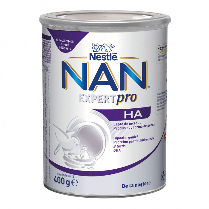 Lapte praf  NAN ExpertPro HA Nestle, +0 luni, 400g [1]