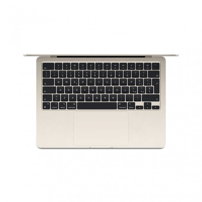 Laptop Apple MacBook Air, 13.6 inch, Apple M2, 16 GB RAM, 256 GB SSD, Apple GPU, macOS Sonoma, Starlight [2]