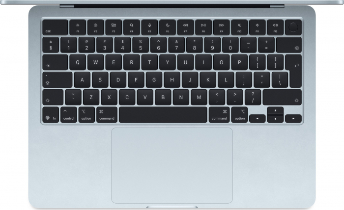 Laptop Apple MacBook Air, 13.6 inch, Apple M4, 16 GB RAM, 512 GB SSD, Apple GPU, macOS Sequoia, Sky Blue [2]