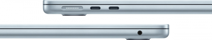 Laptop Apple MacBook Air, 13.6 inch, Apple M4, 16 GB RAM DDR4, 256 GB SSD, Apple GPU, macOS Sequoia, Sky Blue [4]