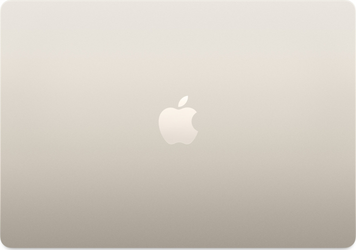 Laptop Apple MacBook Air, 15.3 inch, Apple M4, 16 GB RAM, 256 GB SSD, Apple GPU, macOS Sequoia, Beige [6]