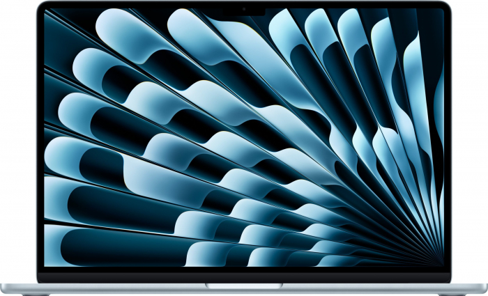 Laptop Apple MacBook Air, 15.3 inch, Apple M4, 16 GB RAM DDR4, 512 GB SSD, Apple GPU, macOS Sequoia, Blue [1]
