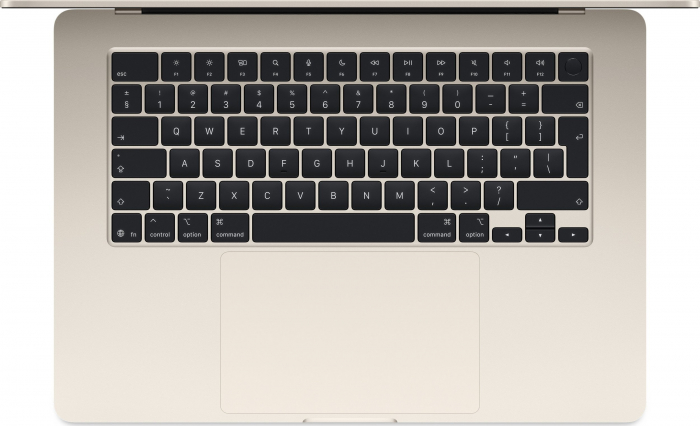 Laptop Apple MacBook Air, 15.3 inch, Apple M4, 24 GB RAM, 512 GB SSD, Apple GPU, macOS Sequoia, Beige [2]