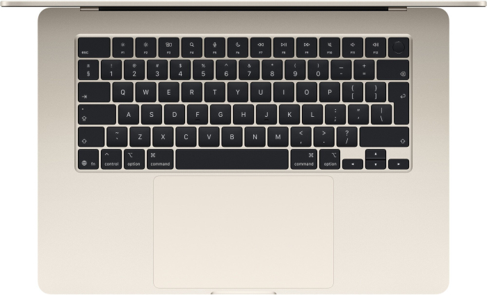 Laptop Apple MacBook Air, 15.3 inch, Apple M5, 16 GB RAM, 512 GB SSD, Apple GPU, macOS Tahoe, Beige [2]