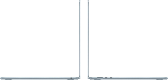 Laptop Apple MacBook Air, 15.3 inch, Apple M5, 16 GB RAM, 512 GB SSD, Apple GPU, macOS Tahoe, Blue [4]