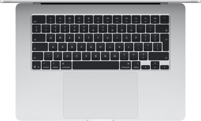Laptop Apple MacBook Air, 15.3 inch, Apple M5, 16 GB RAM, 512 GB SSD, Apple GPU, macOS Tahoe, Silver [2]