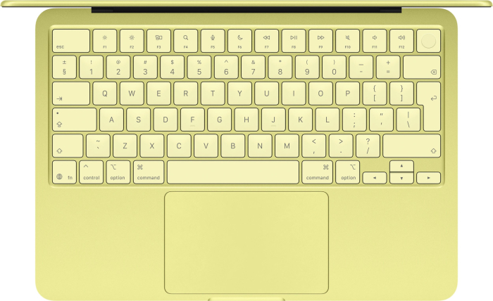 Laptop Apple MacBook Neo, 13 inch, Apple A18 Pro, 8 GB RAM, 256 GB SSD, Apple GPU, macOS Tahoe, Lime [2]