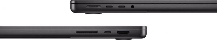 Laptop Apple MacBook Pro, 14.2 inch, Apple M4 Pro, 24 GB RAM, 1 TB SSD, Apple GPU, macOS Sequoia, Black [4]