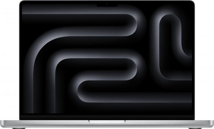 Laptop Apple MacBook Pro, 14.2 inch, Apple M4 Pro, 24 GB RAM, 1 TB SSD, Apple GPU, macOS Sequoia, Silver [1]