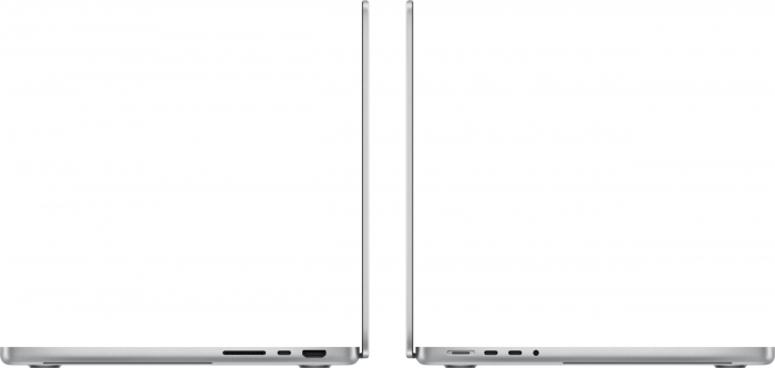Laptop Apple MacBook Pro, 14.2 inch, Apple M4 Pro, 24 GB RAM, 1 TB SSD, Apple GPU, macOS Sequoia, Silver [3]