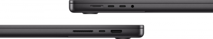 Laptop Apple MacBook Pro, 16.2 inch, Apple M4 Max, 36 GB RAM, 1 TB SSD, Apple GPU, macOS Sequoia, Space Black [4]