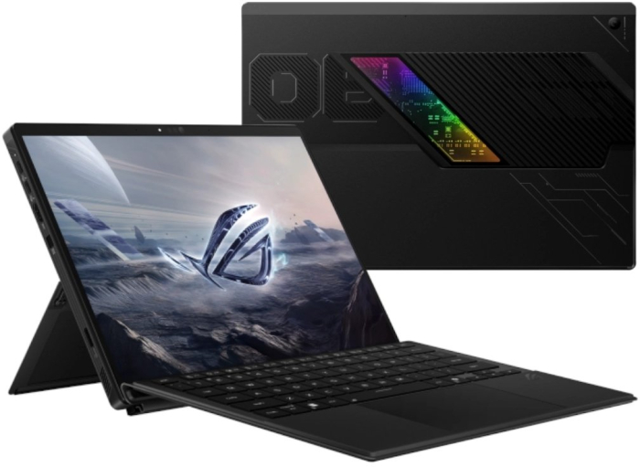 Laptop ASUS ROG Flow Z13, 13.4" 2.5K Touchscreen, AMD Ryzen™ Al Max 395 pana la 5.1 GHz, 64 GB RAM LPDDR5x, 1 TB SSD, AMD Radeon 8060S, Free Dos, Off Black [8]