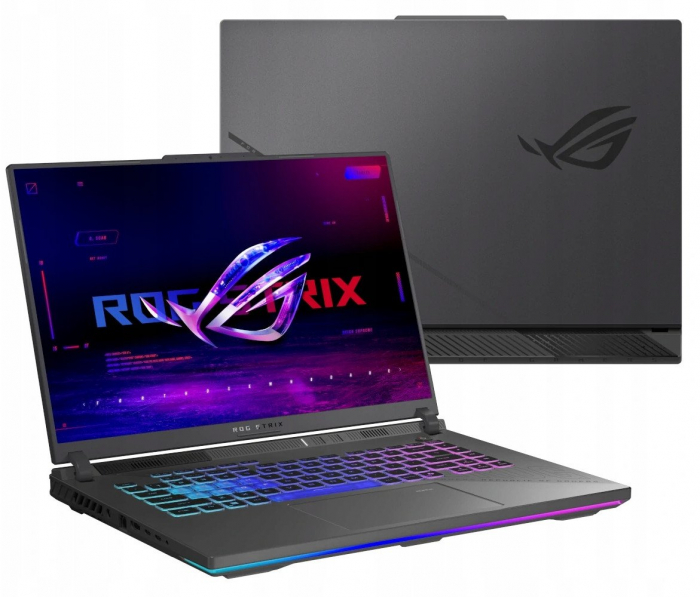 Laptop ASUS ROG Strix G16, 16" WUXGA, AMD Ryzen™ 9 8940HX pana la 5.3 GHz, 16 GB RAM DDR5 5200, 1 TB SSD, NVIDIA® GeForce® RTX 5070 Ti 12 GB, Windows 11 Home, Eclipse Gray [7]