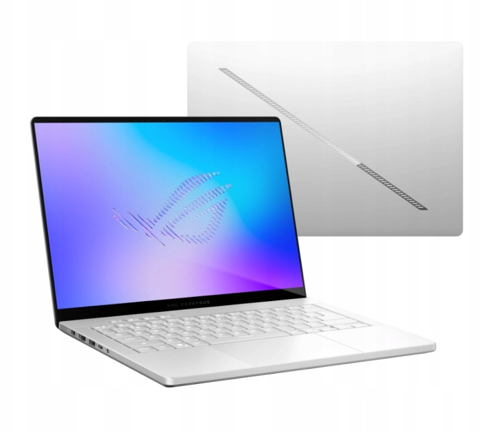 Laptop ASUS ROG Zephyrus G1, 14" 3K, Intel® Core™ Ultra 9 386H pana la 4.9 GHz, 32 GB RAM LPDDR5x 8533, 1 TB SSD, NVIDIA® GeForce® RTX 5070 Ti 12 GB, Free Dos, Platinum White [5]