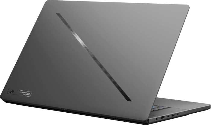 Laptop ASUS ROG Zephyrus G16, 16" 2.5K, Intel® Core™ Ultra 9 285H pana la 5.4 GHz, 32 GB RAM LPDDR5x, 2 TB SSD, NVIDIA® GeForce® RTX 5080 16 GB, Windows 11 Home, Eclipse Gray [7]