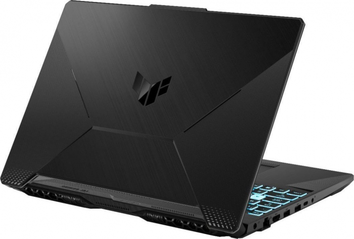 Laptop ASUS TUF Gaming A15, 15.6" Full HD, AMD Ryzen™ 5 7535HS pana la 4.55 GHz, 8 GB RAM DDR5 5600, 512 GB SSD, NVIDIA® GeForce® RTX 3050 4 GB, Free Dos, Graphite Black [5]