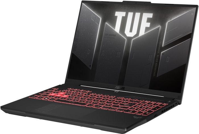 Laptop ASUS TUF Gaming A16, 16" Full HD+, AMD Ryzen™ 7 7445HS pana la 4.7 GHz, 16 GB RAM DDR5 5600, 512 GB SSD, NVIDIA® GeForce® RTX 4050 6 GB, Windows 11 Home, Grey [3]
