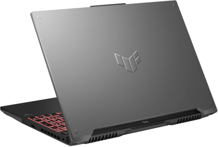 Laptop ASUS TUF Gaming A16, 16" WUXGA, AMD Ryzen™ 7 7445HS pana la 4.7 GHz, 16 GB RAM DDR5 5600, 512 GB SSD, NVIDIA® GeForce® RTX 4050 6 GB, Free Dos, Mecha Gray [6]