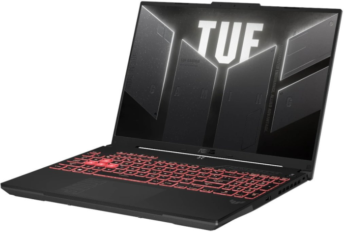 Laptop ASUS TUF Gaming A16, 16" WUXGA, AMD Ryzen™ 7 7445HS pana la 4.7 GHz, 16 GB RAM DDR5 5600, 512 GB SSD, NVIDIA® GeForce® RTX 4050 6 GB, Free Dos, Mecha Gray [2]