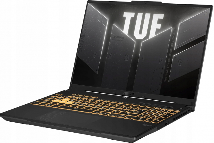 Laptop ASUS TUF Gaming F16, 16" Full HD+, Intel® Core™ 5 210H pana la 4.8 GHz, 16 GB RAM DDR5 5600, 512 GB SSD, NVIDIA® GeForce® RTX 4050 6 GB, Windows 11 Home, Mecha Grey [3]