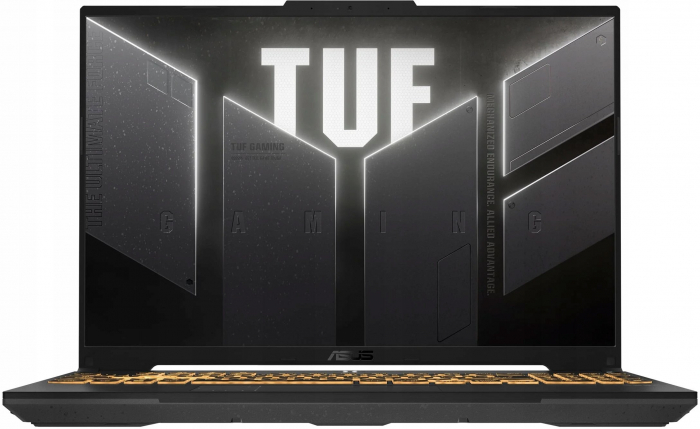 Laptop ASUS TUF Gaming F16, 16" Full HD+, Intel® Core™ 5 210H pana la 4.8 GHz, 16 GB RAM DDR5 5600, 512 GB SSD, NVIDIA® GeForce® RTX 4050 6 GB, Windows 11 Home, Mecha Grey [1]