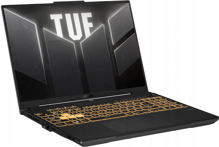 Laptop ASUS TUF Gaming F16, 16" Full HD+, Intel® Core™ 5 210H pana la 4.8 GHz, 16 GB RAM DDR5 5600, 512 GB SSD, NVIDIA® GeForce® RTX 4050 6 GB, Windows 11 Home, Mecha Grey [2]