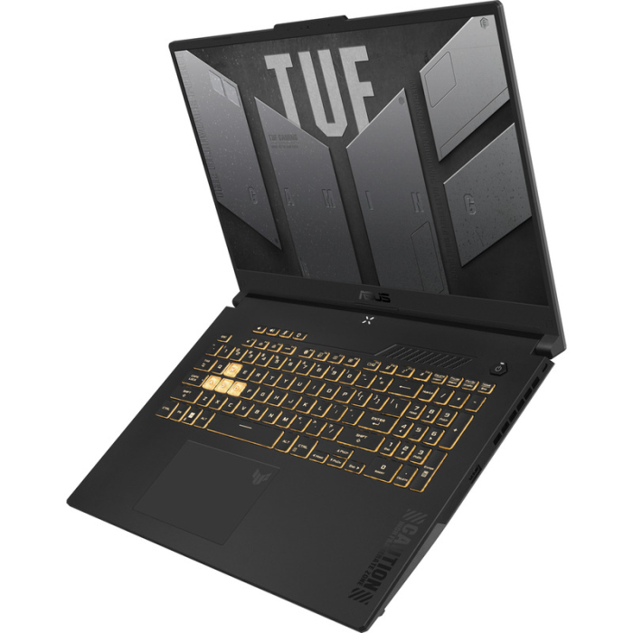 Laptop ASUS TUF Gaming F17, 17.3" Full HD, Intel® Core™ 5 210H pana la 4.8 GHz, 16 GB RAM DDR4 3200, 512 GB SSD, nVidia® GeForce® RTX 3050 6 GB, Free Dos, Mecha Gray [4]