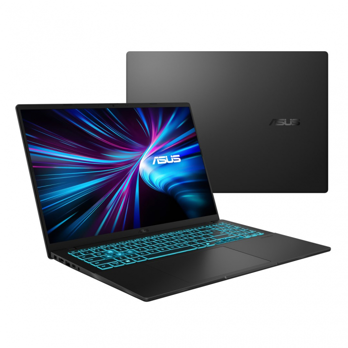 Laptop ASUS V16, 16" WUXGA, Intel® Core™ 5 210H pana la 4.8 GHz, 16 GB RAM DDR5, 512 GB SSD, NVIDIA® GeForce® RTX 4050 6 GB, Free Dos, Matte Black [6]