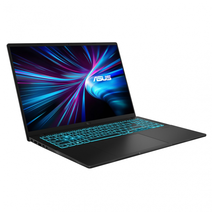 Laptop ASUS V16, 16" WUXGA, Intel® Core™ 5 210H pana la 4.8 GHz, 16 GB RAM DDR5, 512 GB SSD, NVIDIA® GeForce® RTX 4050 6 GB, Free Dos, Matte Black [2]