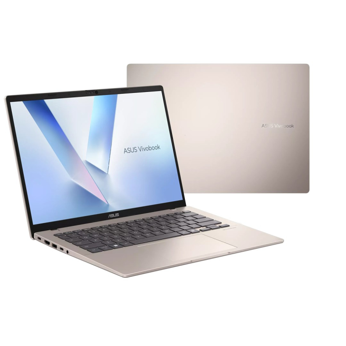 Laptop ASUS VivoBook 14, 14" WUXGA, Intel® Core™ Ultra 5 325 pana la 4.5 GHz, 16 GB RAM DDR5, 512 GB SSD, Intel® Graphics, Windows 11 Home, Gold [9]