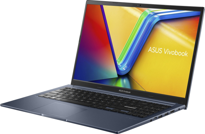 Laptop ASUS Vivobook 15, 15.6" Full HD, AMD Ryzen™ 5 7430U pana la 4.3 GHz, 16 GB RAM DDR4, 512 GB SSD, AMD Radeon Graphics, Free Dos, Quiet Blue [3]