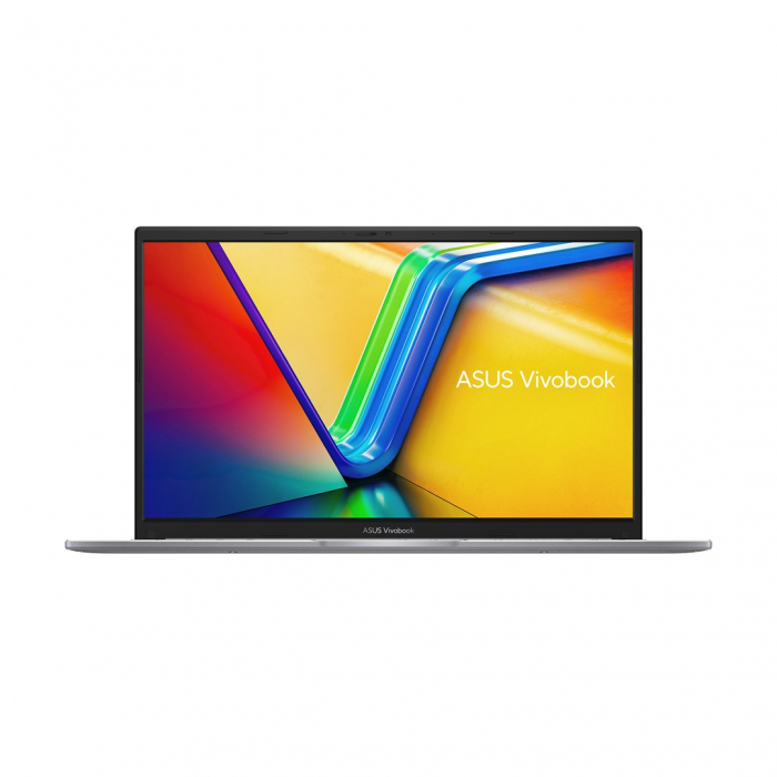 Laptop ASUS Vivobook 15, 15.6" Full HD, Intel® Core™ i5 1334U pana la 4.6 GHz, 16 GB RAM DDR4, 512 GB SSD, Intel Iris Xᵉ Graphics, Free Dos, Cool Silver [1]