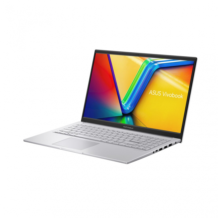 Laptop ASUS Vivobook 15, 15.6" Full HD, Intel® Core™ i5 1334U pana la 4.6 GHz, 16 GB RAM DDR4, 512 GB SSD, Intel Iris Xᵉ Graphics, Free Dos, Cool Silver [3]