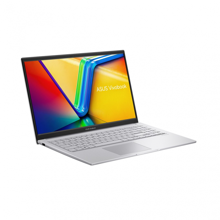 Laptop ASUS Vivobook 15, 15.6" Full HD, Intel® Core™ i5 1334U pana la 4.6 GHz, 16 GB RAM DDR4, 512 GB SSD, Intel Iris Xᵉ Graphics, Free Dos, Cool Silver [2]