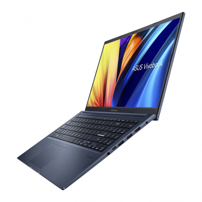 Laptop ASUS Vivobook 15, 15.6" Full HD, Intel® Core™ i7 1255U pana la 4.7 GHz, 16 GB RAM DDR4, 512 GB SSD, Intel Iris Xᵉ Graphics, Windows 11 Home, Quiet Blue [5]