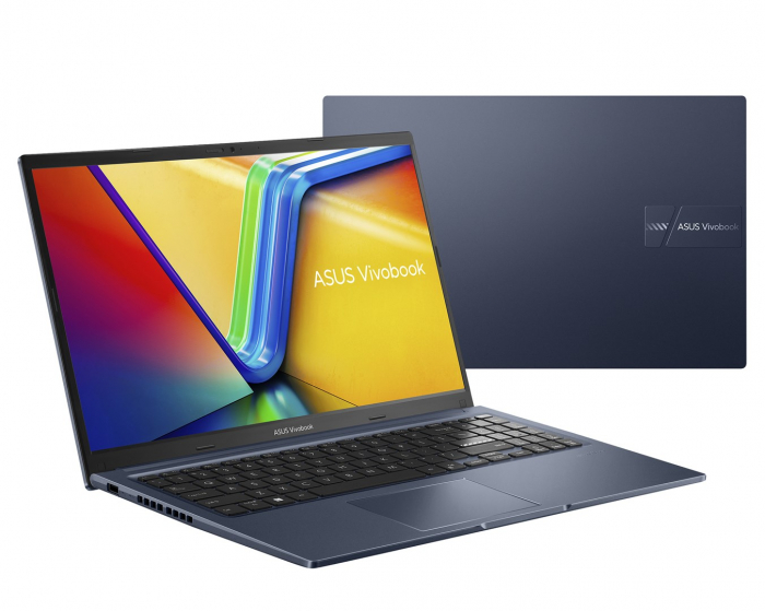 Laptop ASUS Vivobook 15, 15.6" Full HD, Intel® Core™ i9 13900H pana la 5.4 GHz, 16 GB RAM DDR4, 1 TB SSD, Intel Iris Xᵉ Graphics, Windows 11 Home, Quiet Blue [6]