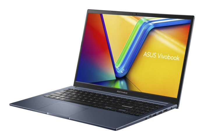 Laptop ASUS Vivobook 15, 15.6" Full HD, Intel® Core™ i9 13900H pana la 5.4 GHz, 16 GB RAM DDR4, 1 TB SSD, Intel Iris Xᵉ Graphics, Windows 11 Home, Quiet Blue [3]