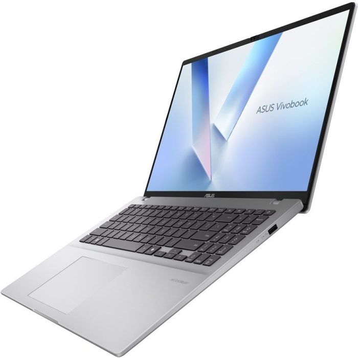 Laptop ASUS VivoBook 16, 16" WUXGA, AMD Ryzen™ AI 7 445 pana la 4.6 GHz, 16 GB RAM DDR5, 512 GB SSD, AMD Radeon Graphics, Windows 11 Home, Cool Silver [4]