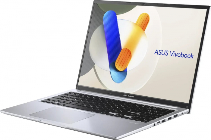 Laptop ASUS Vivobook 16, 16" WUXGA, Intel® Core™ i5 13420H pana la 4.6 GHz, 16 GB RAM DDR4, 512 GB SSD, Intel Iris Xᵉ Graphics, Free Dos, Cool Silver [4]