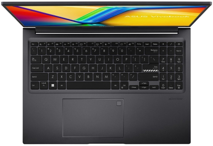 Laptop ASUS VivoBook 16, 16" WUXGA, Intel® Core™ i7 1355U pana la 5 GHz, 16 GB RAM DDR4, 512 GB SSD, Intel Iris Xᵉ Graphics, Windows 11 Home, Indie Black [6]