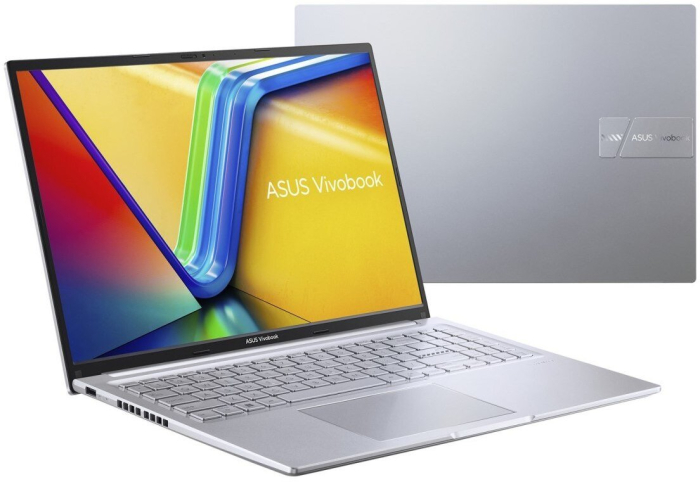 Laptop ASUS VivoBook 16, 16" WUXGA, Intel® Core™ i9 13900H pana la 5.4 GHz, 16 GB RAM DDR4, 1 TB SSD, Intel Iris Xᵉ Graphics, Windows 11 Home, Cool Silver [8]